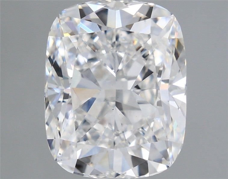 2.01ct E VS1 Rare Carat Ideal Cut Cushion Lab Grown Diamond
