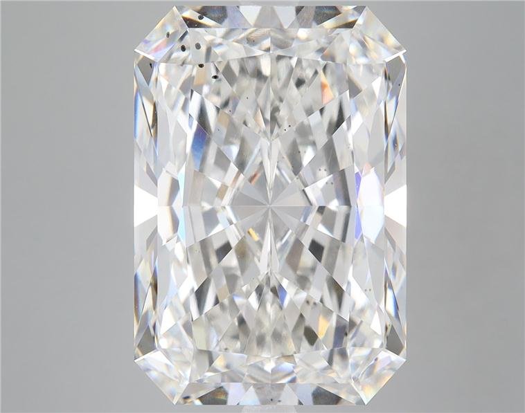 13.41ct G SI1 Rare Carat Ideal Cut Radiant Lab Grown Diamond