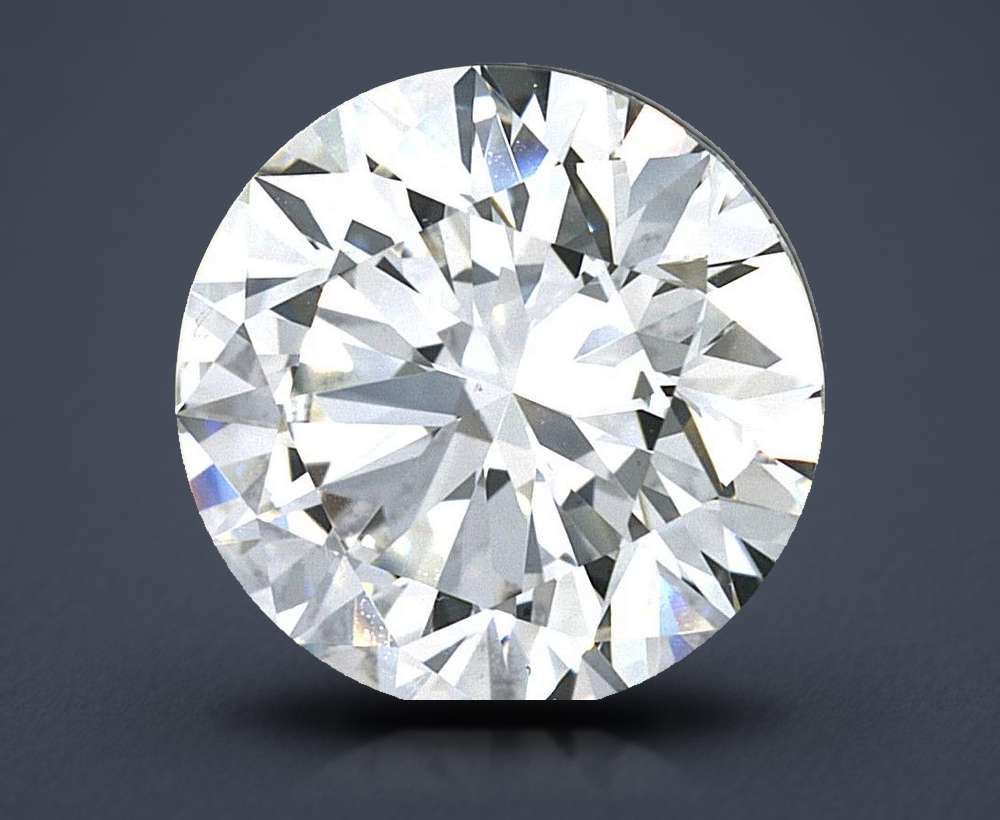 3.06 Carat Round Natural Diamond
