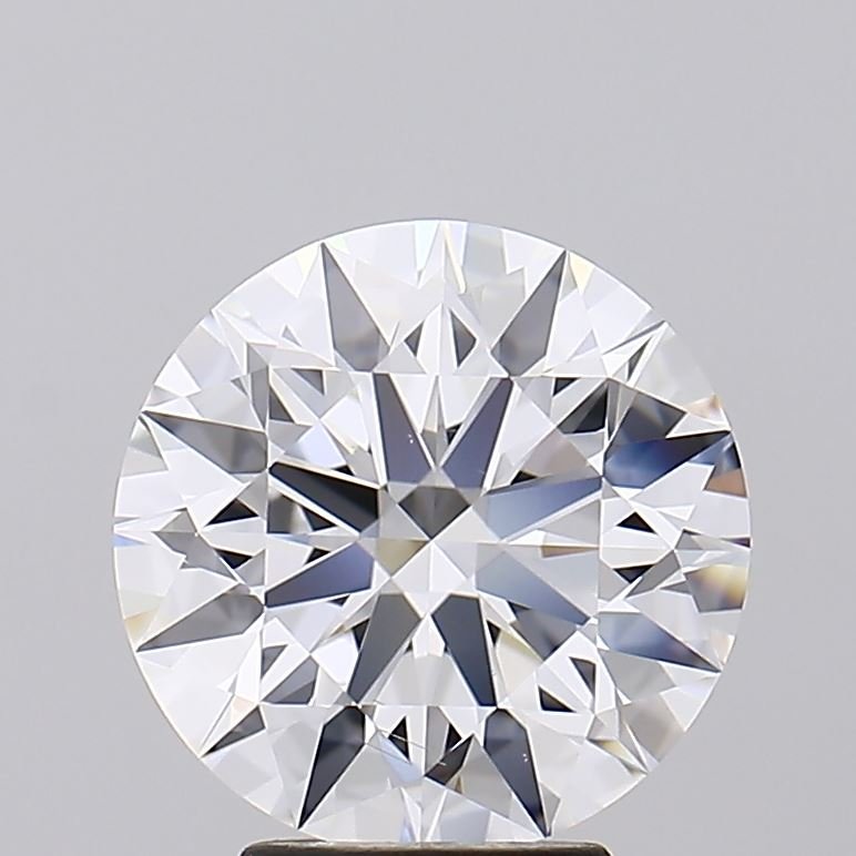 4.09ct D VS2 Rare Carat Ideal Cut Round Lab Grown Diamond