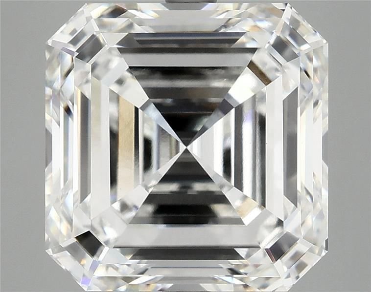 8.11ct F VS1 Excellent Cut Asscher Lab Grown Diamond
