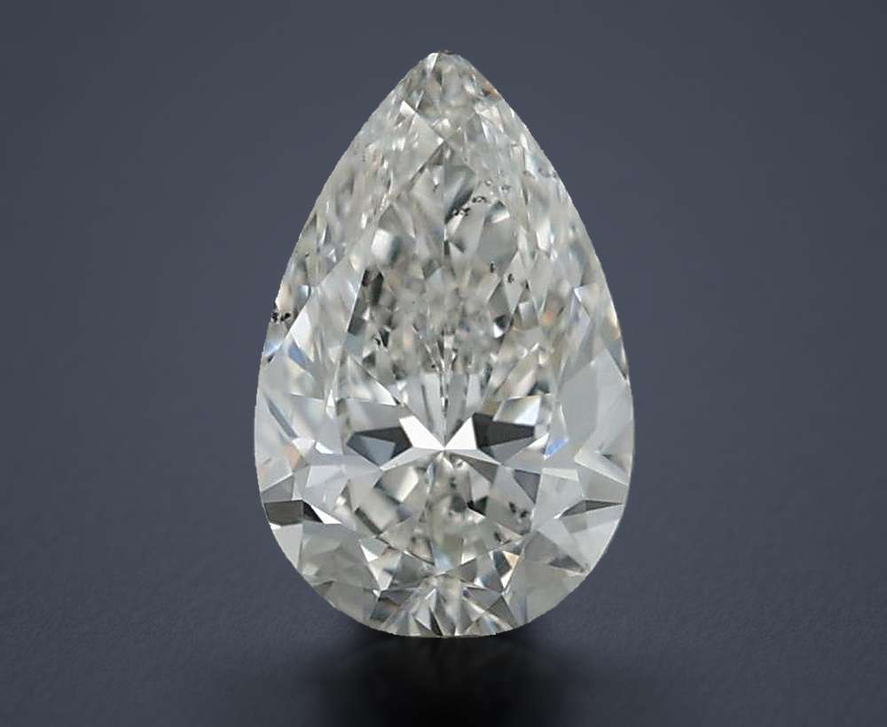 0.50 Carat Pear Natural Diamond