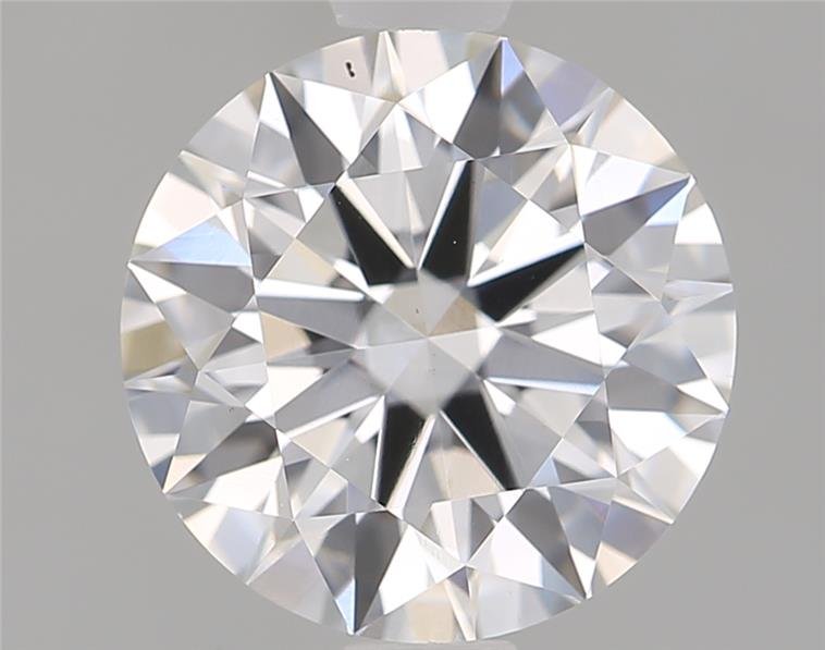 1.65ct D VS2 Rare Carat Ideal Cut Round Lab Grown Diamond