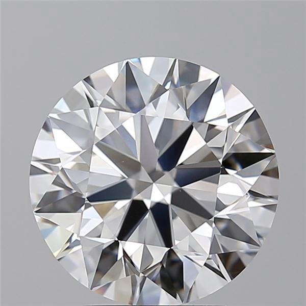 4.22ct F FL Rare Carat Ideal Cut Round Diamond