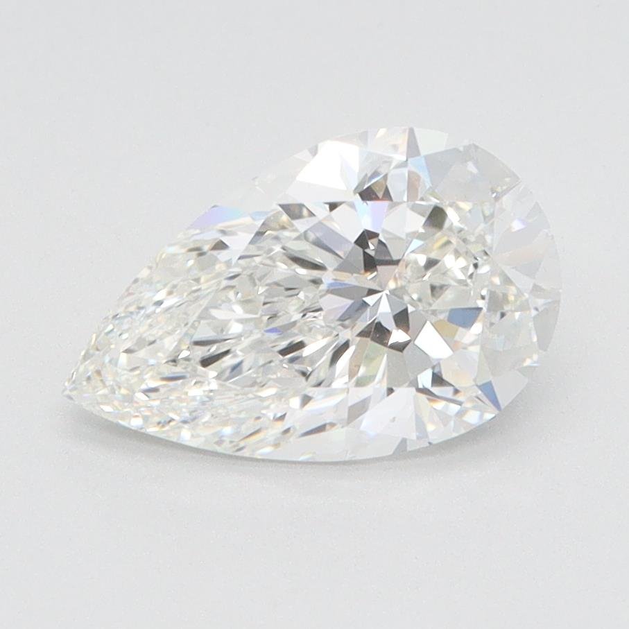 1.51ct G VS2 Rare Carat Ideal Cut Pear Lab Grown Diamond