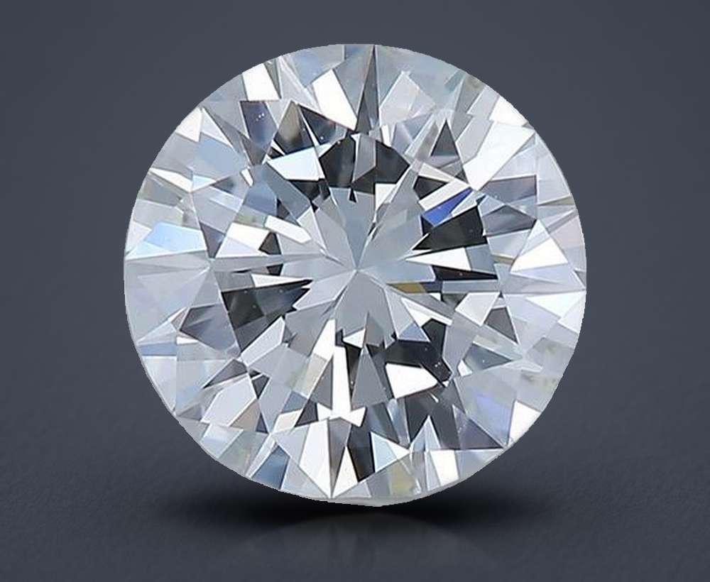 1.61 Carat Round Natural Diamond