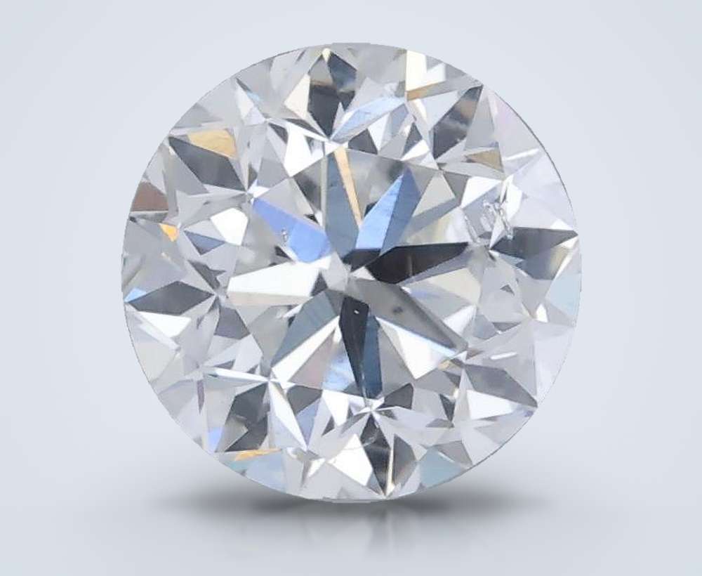 0.90 Carat Round Natural Diamond