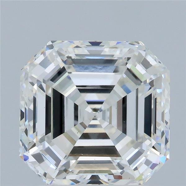 2.52ct F VS2 Rare Carat Ideal Cut Asscher Lab Grown Diamond