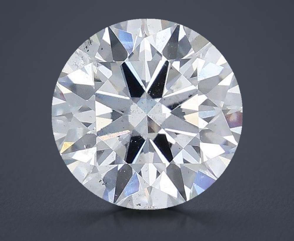 0.63 Carat Round Natural Diamond