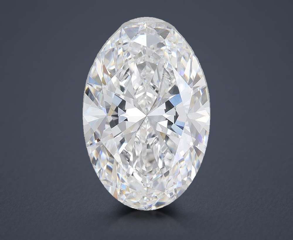 6.01 Carat Oval Lab Diamond