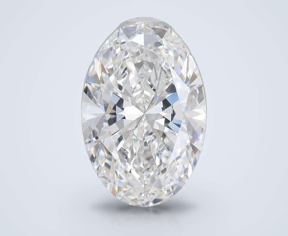 6.01 Carat Oval Lab Diamond