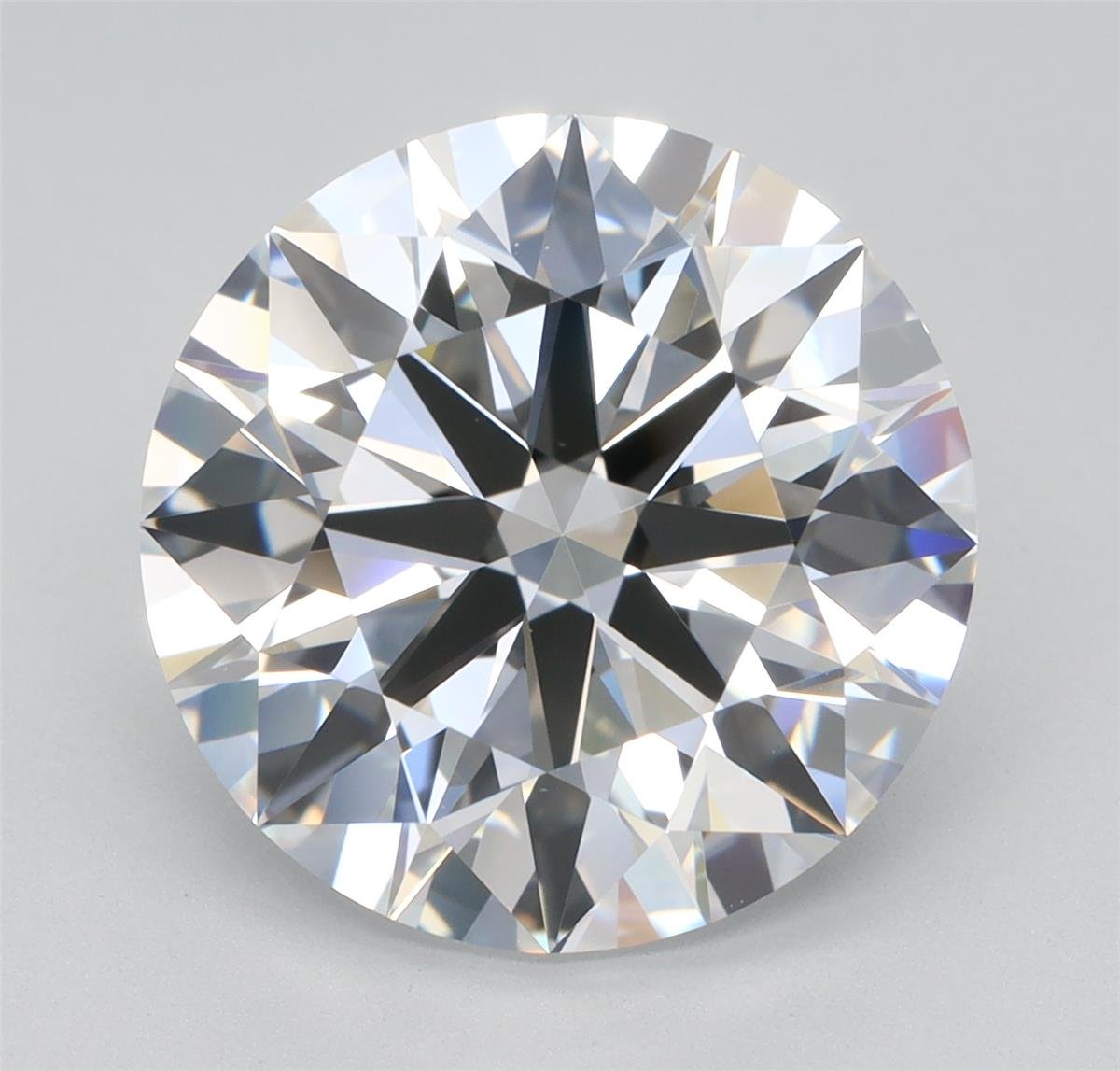 5.01ct E VVS2 Rare Carat Ideal Cut Round Lab Grown Diamond