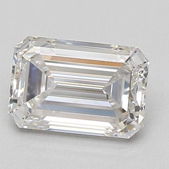 1.59ct F VS1 Rare Carat Ideal Cut Emerald Lab Grown Diamond