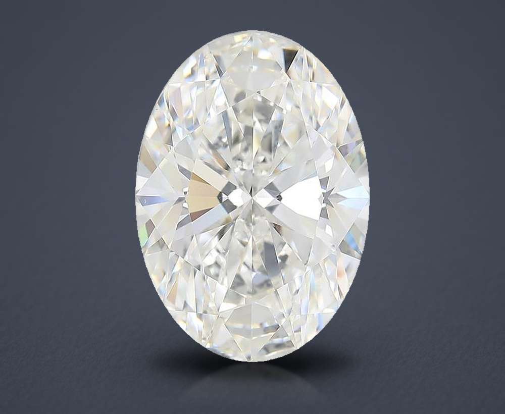 8.78 Carat Oval Lab Diamond