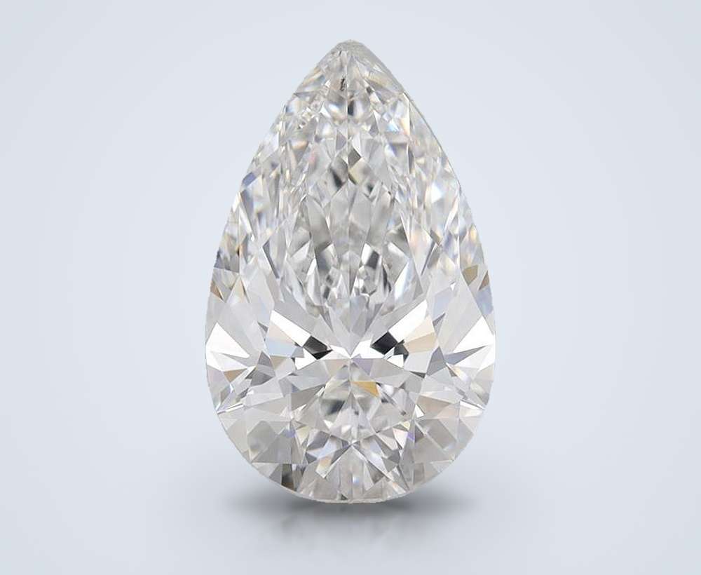 3.02 Carat Pear Lab Diamond