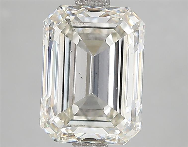 4.06ct I VS2 Excellent Cut Emerald Lab Grown Diamond