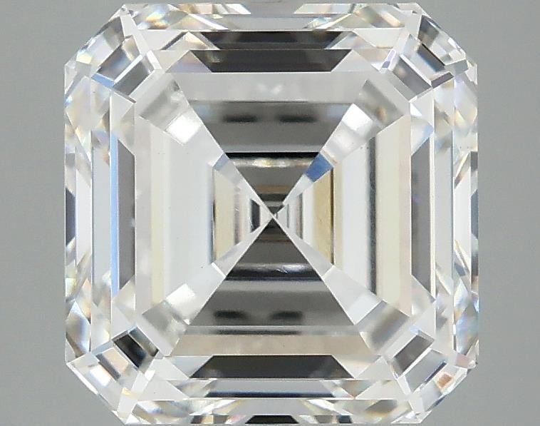 4.03ct F VS1 Excellent Cut Asscher Lab Grown Diamond