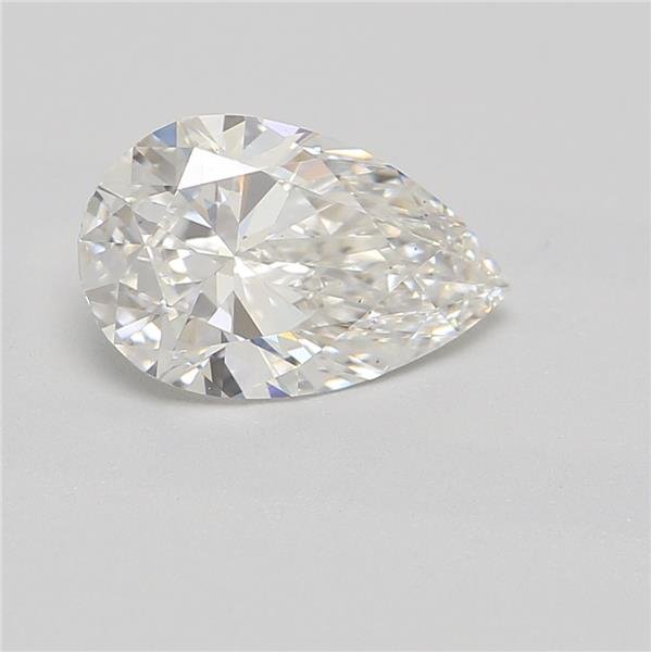 1.01ct F VS2 Rare Carat Ideal Cut Pear Lab Grown Diamond