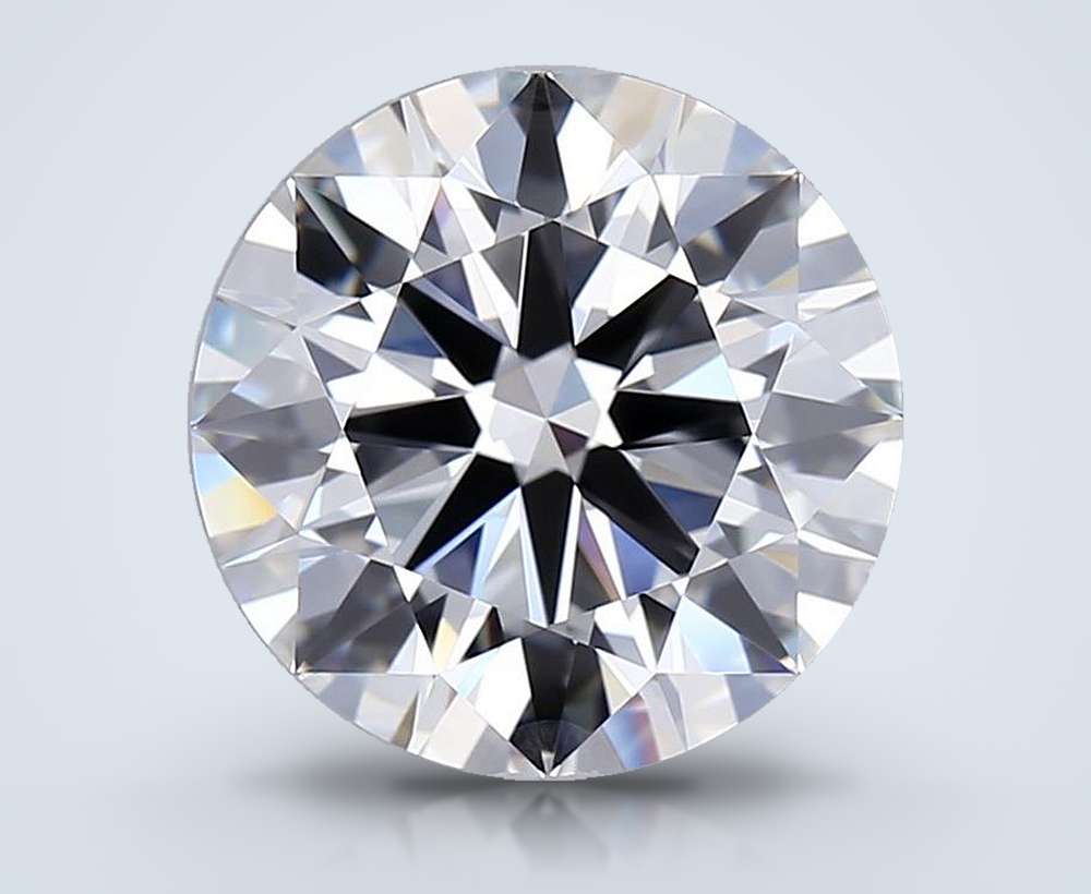 3.51 Carat Round Lab Diamond