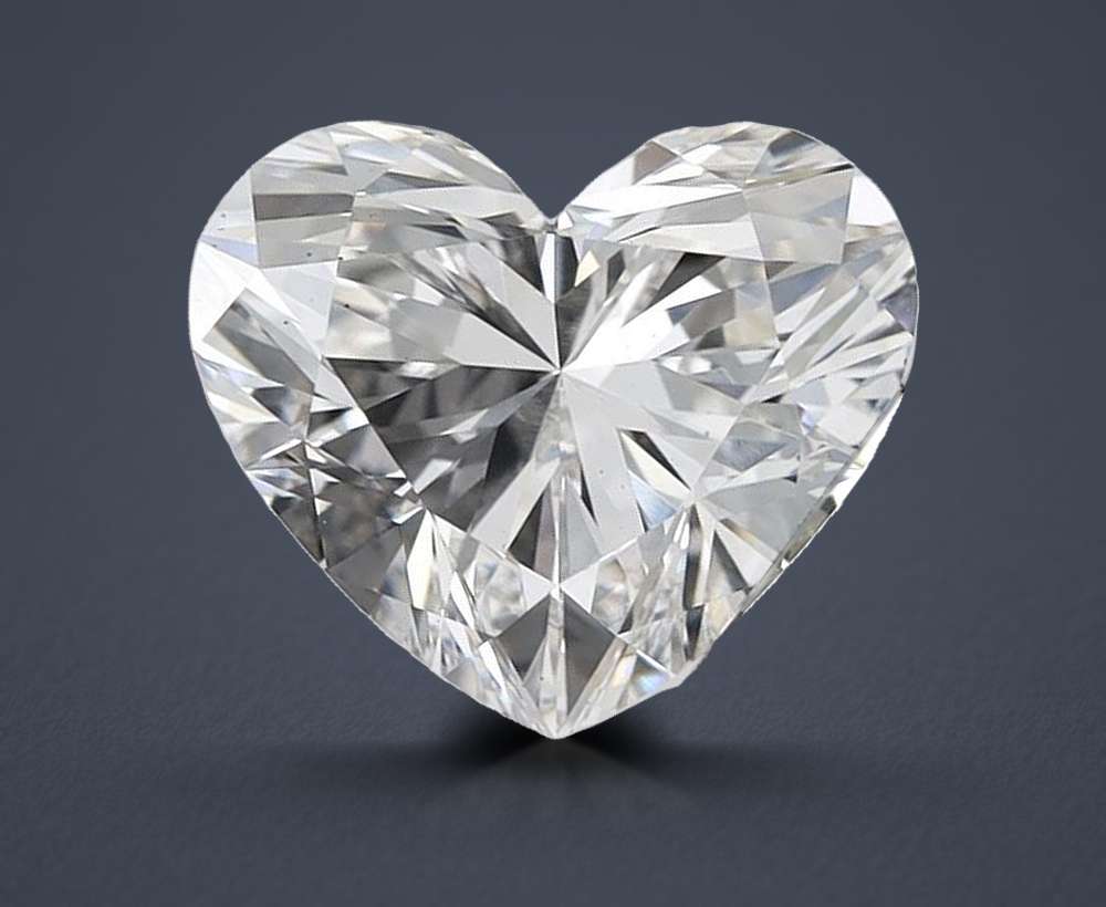 2.43 Carat Heart Lab Diamond