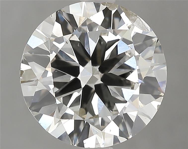 3.00ct K SI2 Good Cut Round Lab Grown Diamond