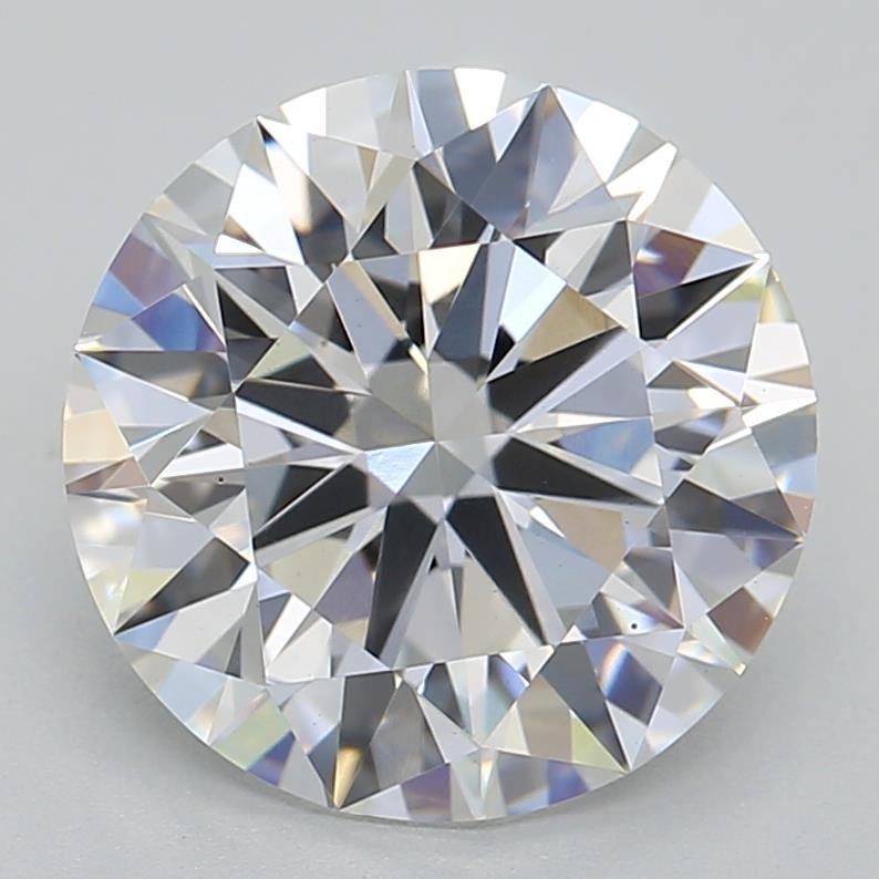 2.80ct G VS2 Rare Carat Ideal Cut Round Lab Grown Diamond