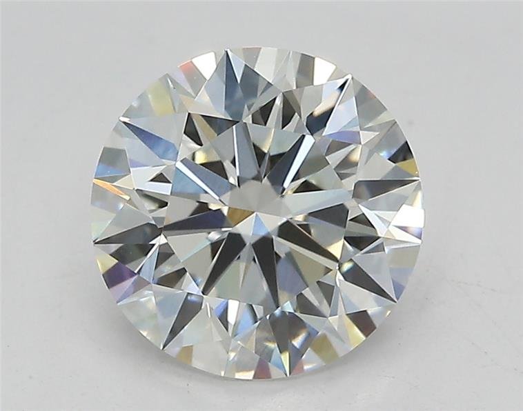 2.08ct F VVS2 Ideal Cut Round Lab Grown Diamond