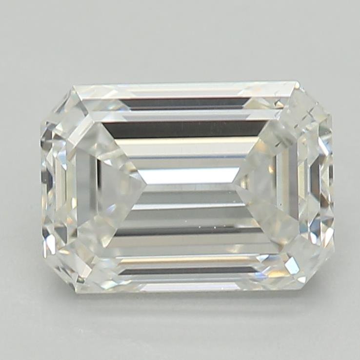 0.90ct E VS2 Rare Carat Ideal Cut Emerald Lab Grown Diamond