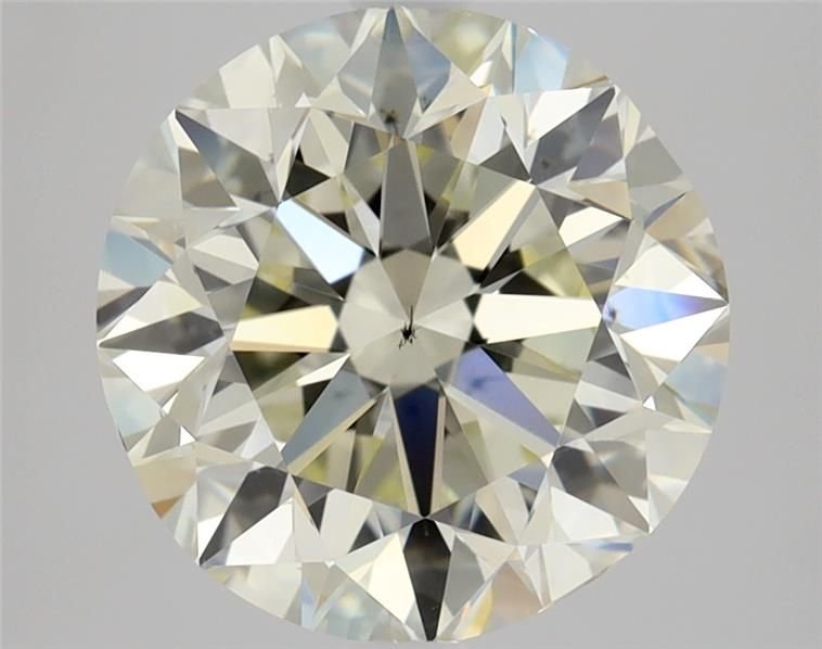 3.01ct K VS2 Very Good Cut Round Diamond