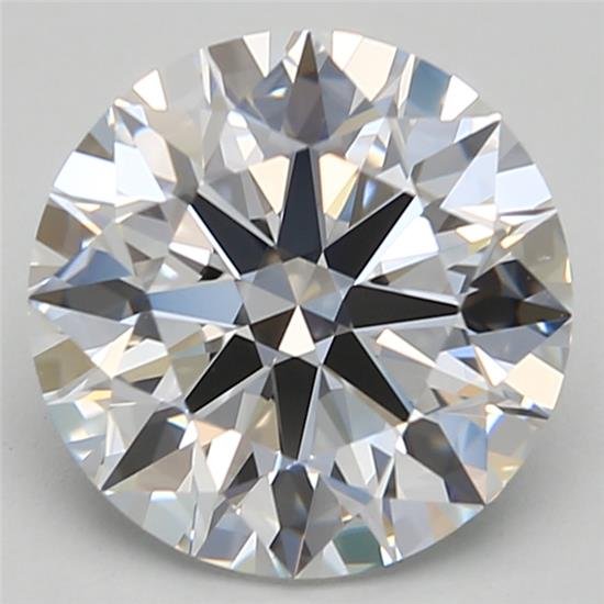 2.30ct D IF Rare Carat Ideal Cut Round Lab Grown Diamond