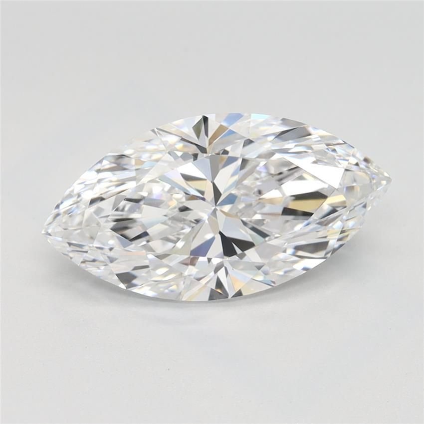 2.05ct D VVS2 Rare Carat Ideal Cut Marquise Lab Grown Diamond