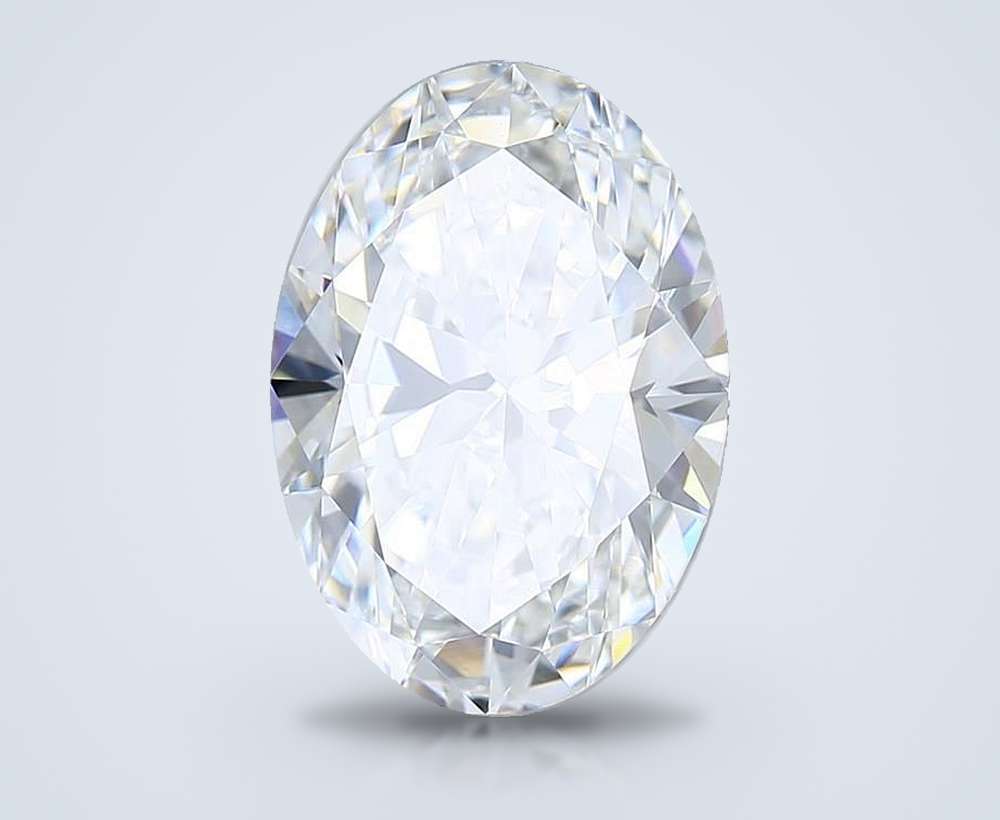 5.43 Carat Oval Lab Diamond