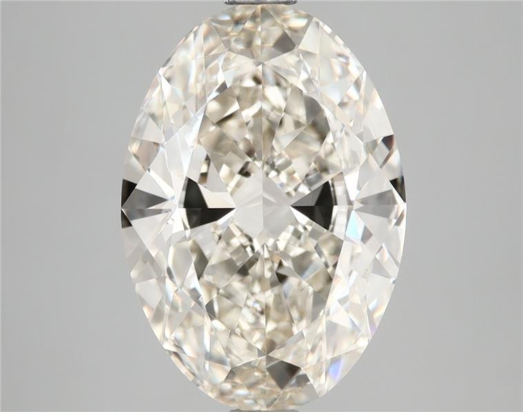 3.51ct J IF Rare Carat Ideal Cut Oval Diamond