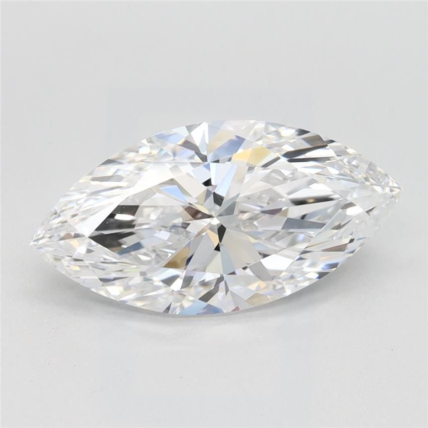 2.20ct D VVS1 Rare Carat Ideal Cut Marquise Lab Grown Diamond