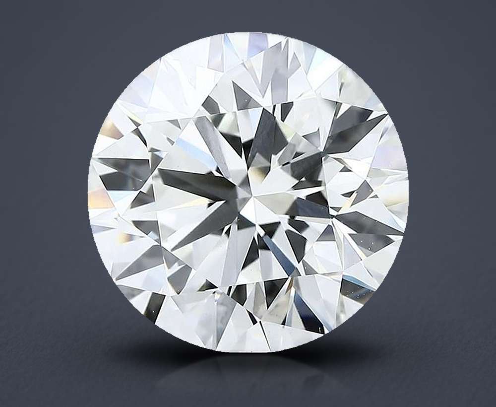 8.04 Carat Round Lab Diamond