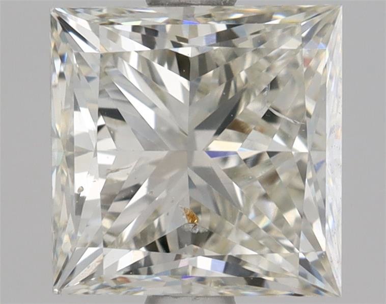 1.70ct K SI2 Rare Carat Ideal Cut Princess Diamond