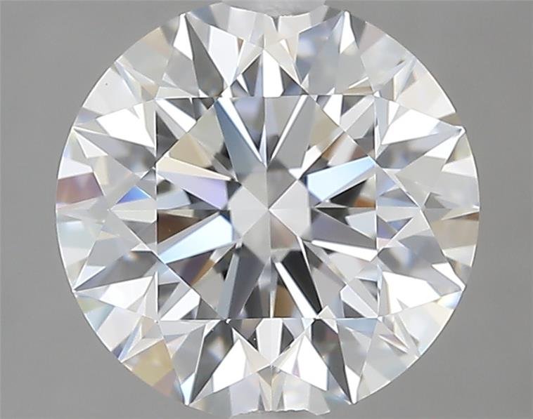 2.06ct F IF Rare Carat Ideal Cut Round Lab Grown Diamond