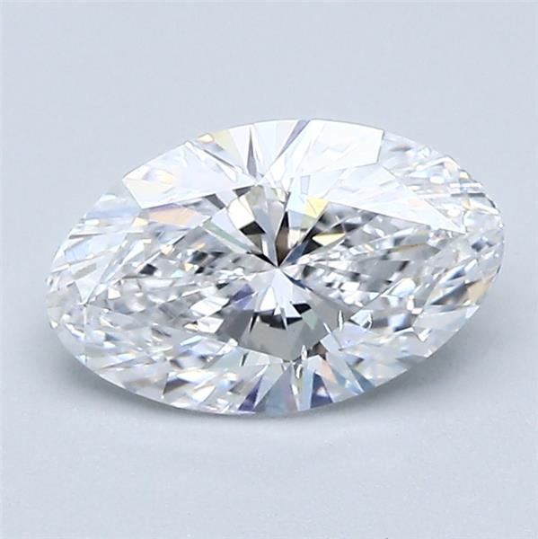 1.08ct D SI1 Very Good Cut Oval Diamond