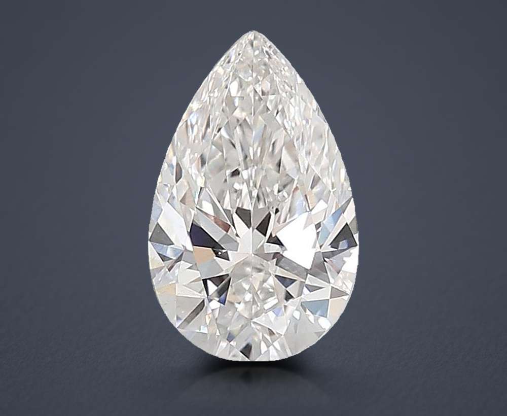 3.08 Carat Pear Lab Diamond