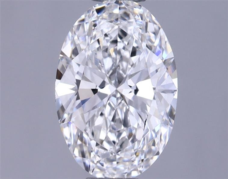 0.71ct E VS1 Rare Carat Ideal Cut Oval Lab Grown Diamond