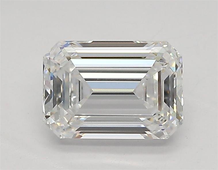 1.01ct E VS2 Rare Carat Ideal Cut Emerald Lab Grown Diamond