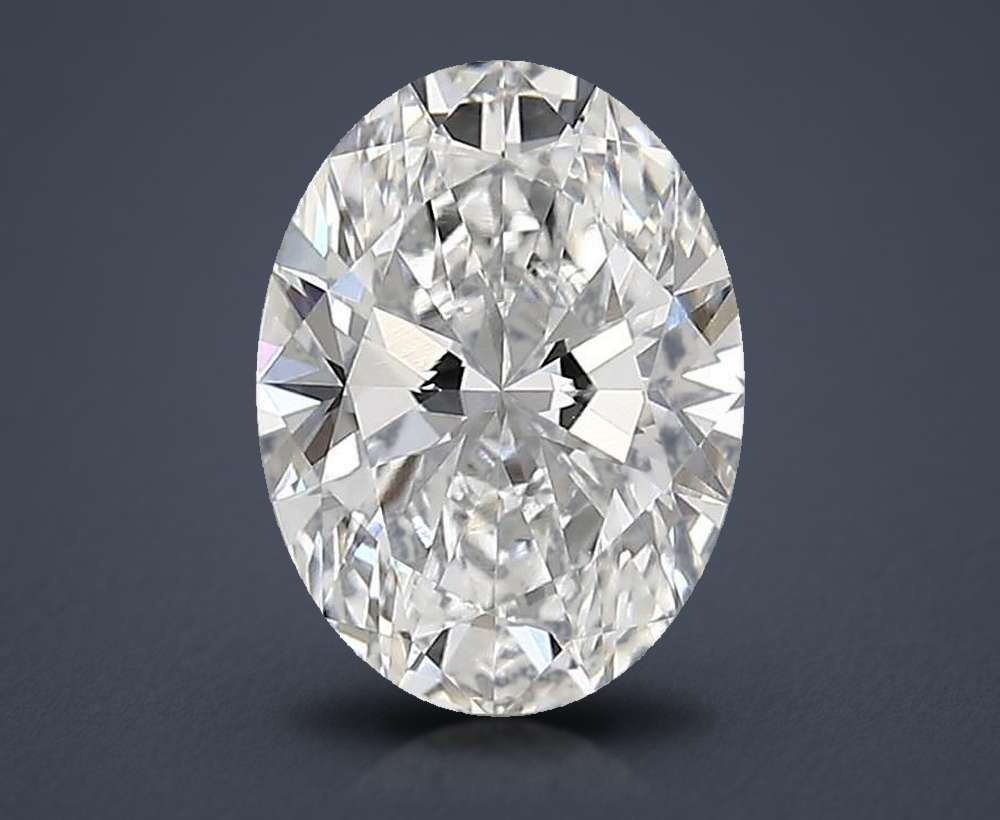 1.42 Carat Oval Lab Diamond