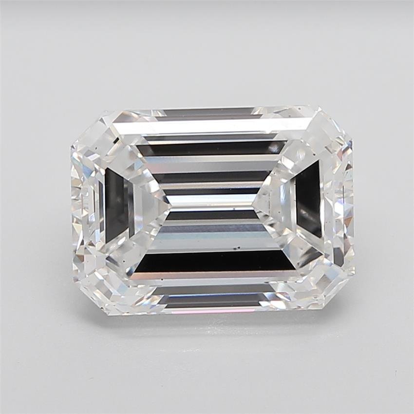11.08ct E VS2 Excellent Cut Emerald Lab Grown Diamond