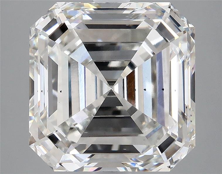 4.89ct G VS2 Excellent Cut Asscher Lab Grown Diamond