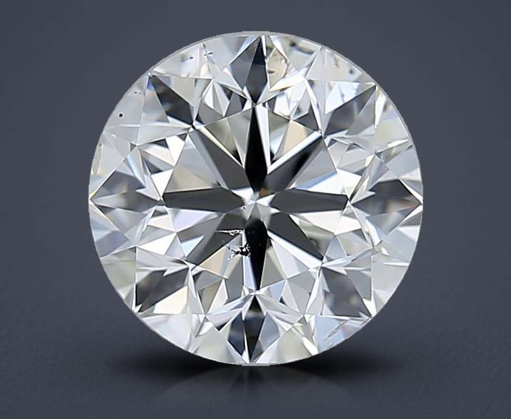 2.50 Carat Round Natural Diamond