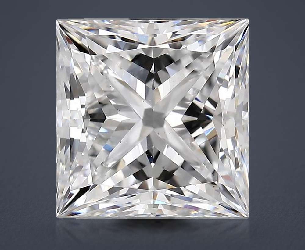 2.89 Carat Princess Lab Diamond
