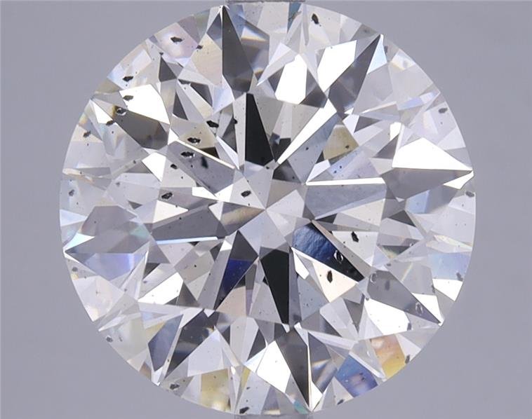 5.15ct F SI2 Rare Carat Ideal Cut Round Lab Grown Diamond