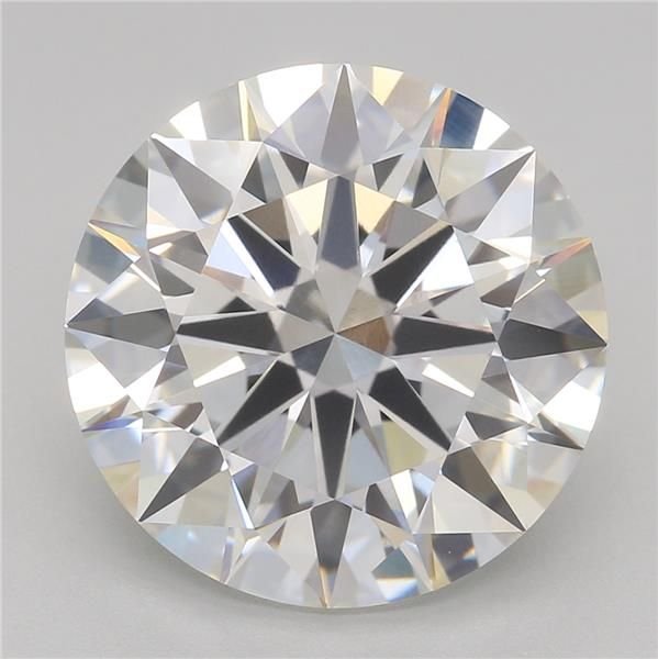 5.09ct G VVS2 Rare Carat Ideal Cut Round Lab Grown Diamond