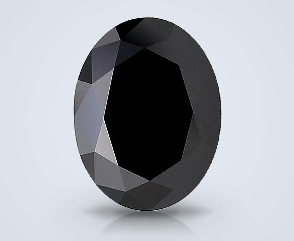1.49 Ct. Fancy Black Oval Lab Diamond