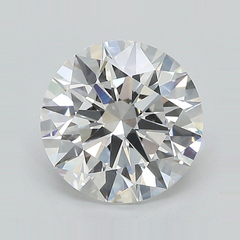 2.45ct E VVS2 Rare Carat Ideal Cut Round Lab Grown Diamond